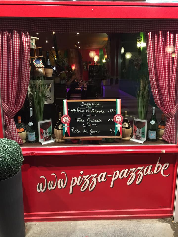 Voorramen pizza pazza halle